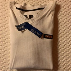 CM CAVI Men's V-Neck Sweater in Long Sleeve